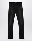 AMIRI Vintage black skinny jeans with logo embroidery