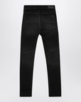 AMIRI Vintage black skinny jeans with logo embroidery