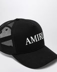 AMIRI Black baseball cap with logo