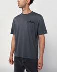 AMIRI Washed black cotton T-shirt