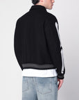 AMIRI Black wool blend jacket with logo