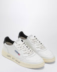 AUTRY Medalist trainer in white/black leather and suede