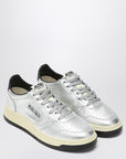 AUTRY Sneaker Medalist in silver leather