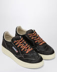 AUTRY Medalist sneakers in Chocolate pony skin