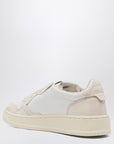 AUTRY White/light pink Medalist sneakers