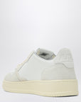 AUTRY Medalist white leather and suede trainer