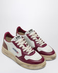 AUTRY Super Vintage White/Purple/Brown Sneaker