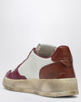 AUTRY Super Vintage White/Purple/Brown Sneaker