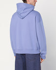 Awake NY Lilac cotton sweatshirt with logo