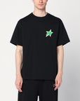 Awake NY Black T-shirt with Star A logo