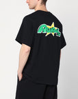 Awake NY Black T-shirt with Star A logo