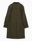 Acne Studios Single-breasted wool-blend military coat