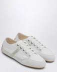 Givenchy White Silm sneakers in nylon and suede