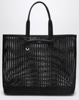 Dolce & Gabbana Dolce&Gabbana Adamo Shopping Bag in black woven mesh