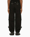 Givenchy Black trousers with removable bottoms