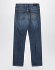 Givenchy Straight jeans dark blue washed effect