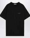 Givenchy Black cotton T-shirt with logo