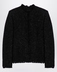 Givenchy Black tweed and lurex jacket