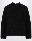 Givenchy Black tweed and lurex jacket