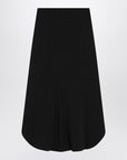 Givenchy Black Milan stitch skirt with buttons