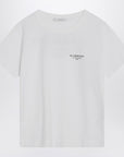 Givenchy White cotton T-shirt with logo