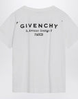 Givenchy White cotton T-shirt with logo