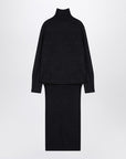 Givenchy Dark grey turtleneck with drawstring
