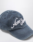 Acne Studios Blue logo baseball cap