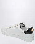 Dolce & Gabbana Dolce&Gabbana White/gold leather Portofino sneakers