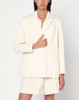 A.P.C. Double-breasted jacket in écru cotton