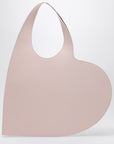 Coperni Heart pink leather tote bag