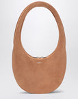 Coperni Brown suede leather Swipe Bag