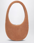 Coperni Brown suede leather Swipe Bag