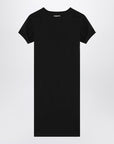 Coperni Black mini dress with heart