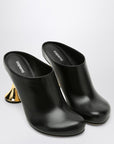 Coperni Orchestra Closed Mule Heel in black leather