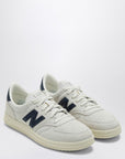 New Balance T500 white/blue suede sneaker