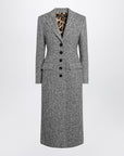 Dolce & Gabbana Dolce&Gabbana Single-breasted wool chevron coat