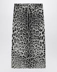 Dolce & Gabbana Dolce&Gabbana Leopard print silk pencil skirt