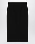 Dolce & Gabbana Dolce&Gabbana Black pencil skirt in wool crêpe