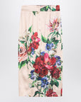 Dolce & Gabbana Dolce&Gabbana Longuette skirt with floral print