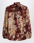 Dolce & Gabbana Dolce&Gabbana Chiffon shirt with rose print