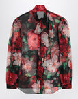Dolce & Gabbana Dolce&Gabbana Shirt with bow in chiffon with Floral print
