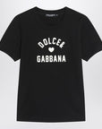 Dolce & Gabbana Dolce&Gabbana Black cotton logo T-shirt