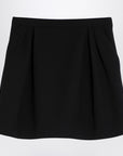 Alessandra Rich Mini wrap skirt in pied de poule