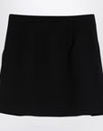 Alessandra Rich Mini wrap skirt in pied de poule