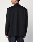 KENZO Black wool double-breasted jacket