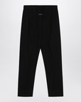 Fear of God Black cotton and wool trousers