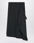 Ami Paris Anthracite grey wool skirt