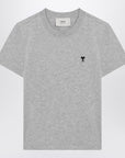 Ami Paris Ami De Coeur grey t-shirt