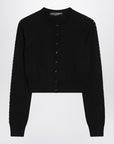 Dolce & Gabbana Dolce&Gabbana Black cardigan with punched details